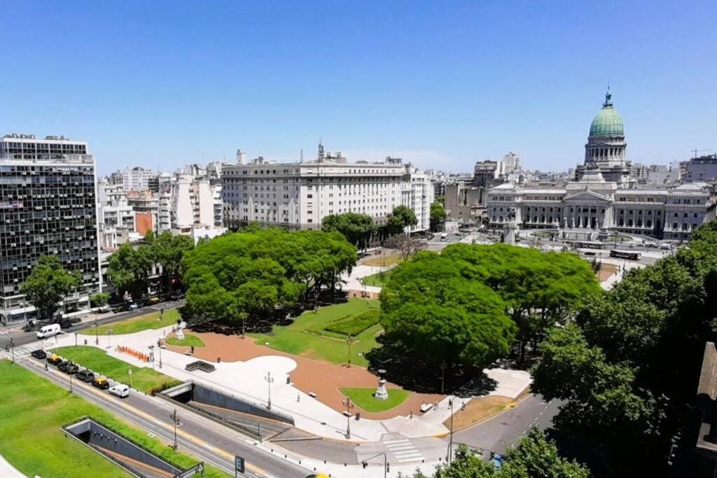 Boureau Congreso P. 12° Vista Panorámica 45 m2 Buenos Aires Exterior foto