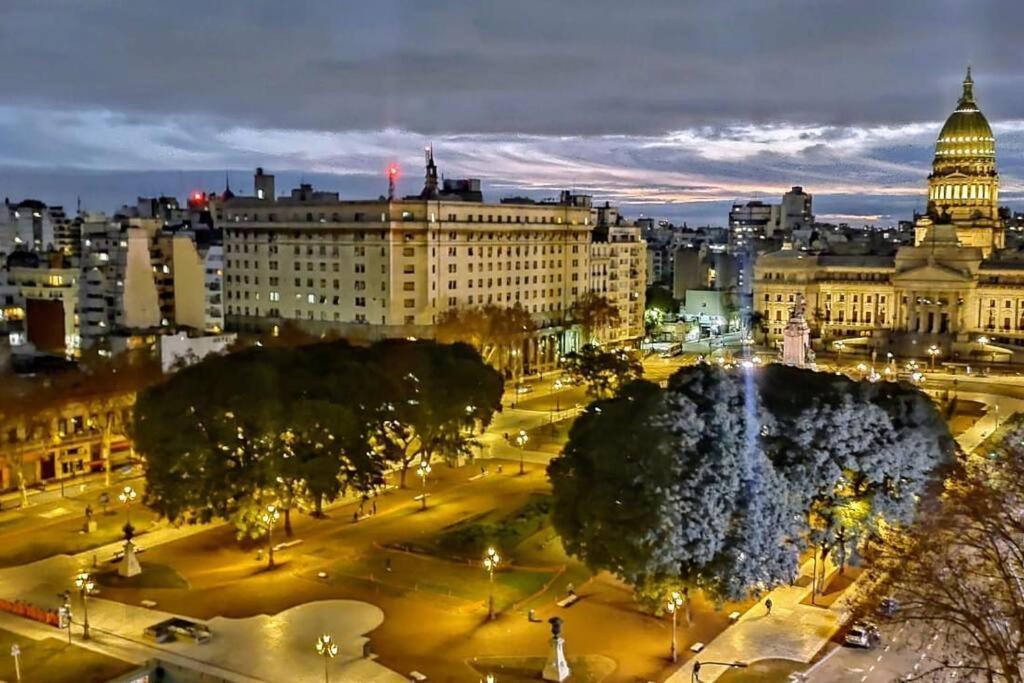 Boureau Congreso P. 12° Vista Panorámica 45 m2 Buenos Aires Exterior foto