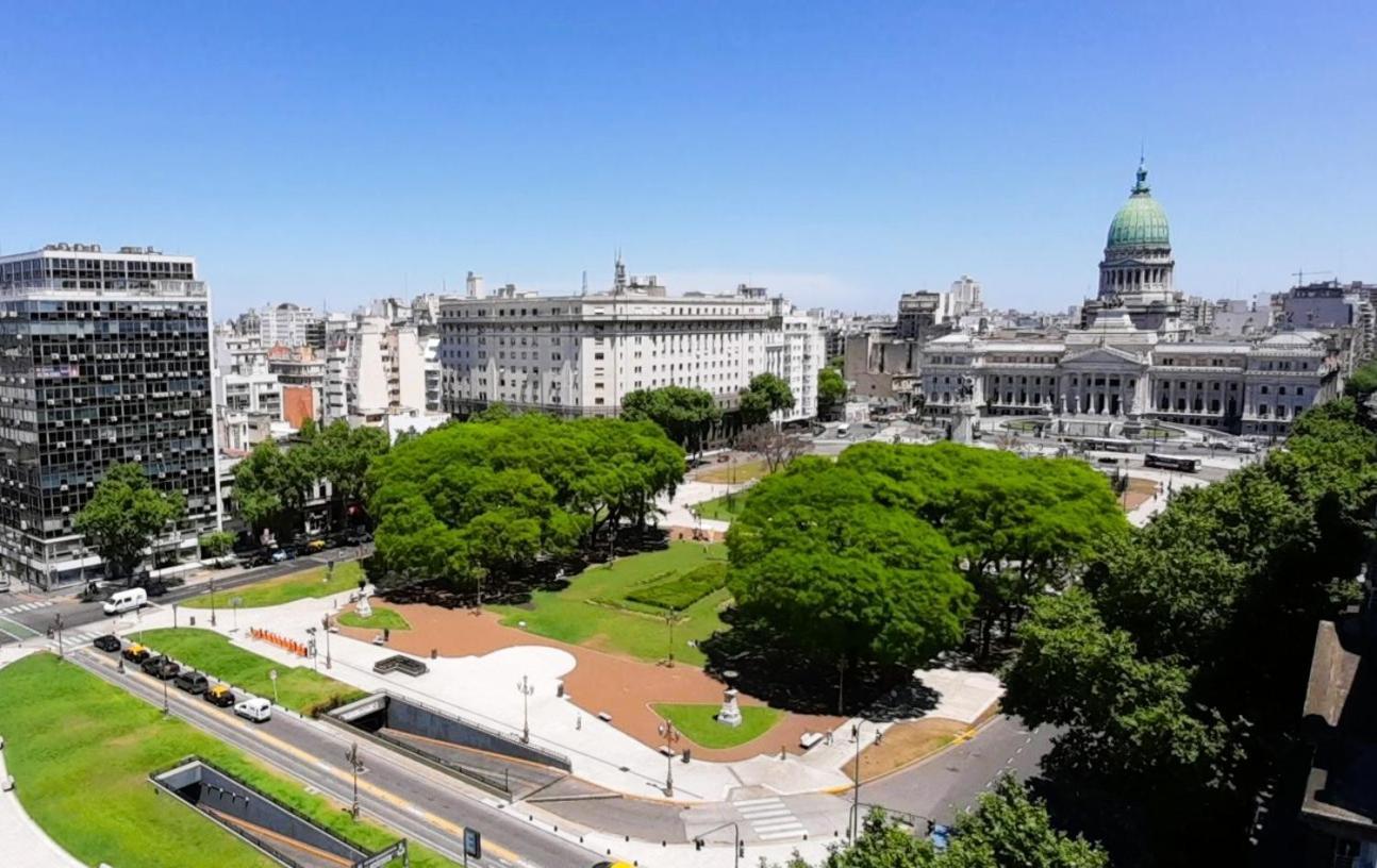Boureau Congreso P. 12° Vista Panorámica 45 m2 Buenos Aires Exterior foto